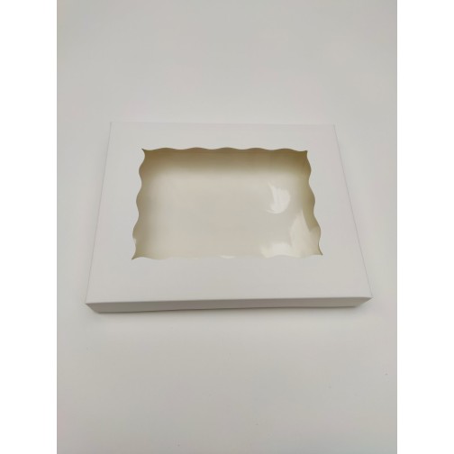 Коробка для пряників, печива із вікном, 200*250*30