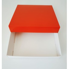 Коробка для пряників "Червона" без вікна, 200*200*35