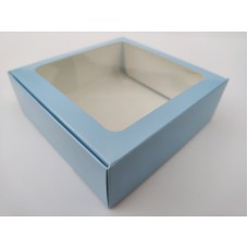 Коробка "Блакитна" з вікном, 150*150*50