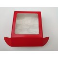 Коробка "Червона" з вікном, 150*150*50