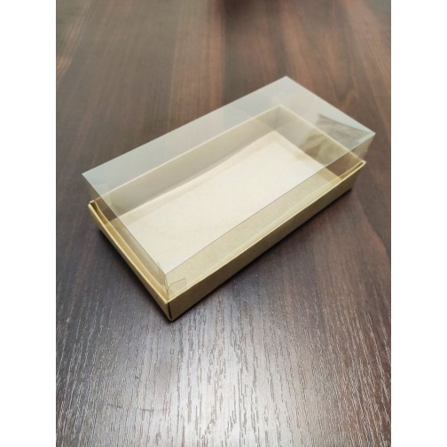 Коробка "Акваріум" із крафту, 200*100*60мм