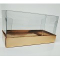 Коробка "Акваріум" золото, 170*80*90мм