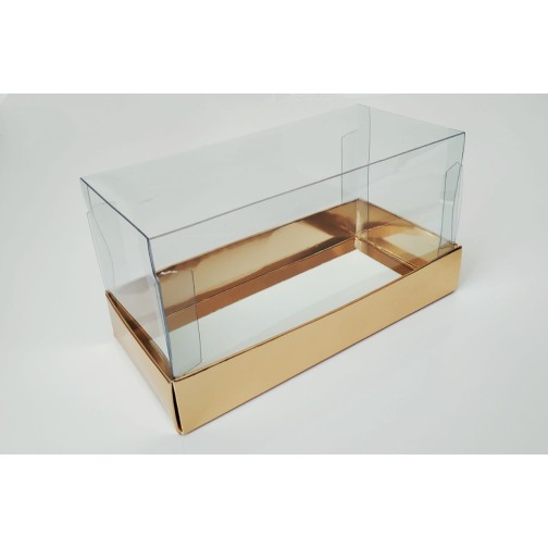 Коробка "Акваріум" золото, 170*80*90мм