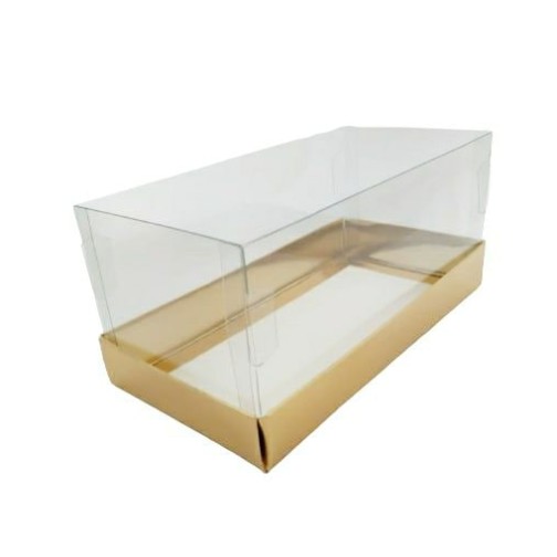 Коробка "Акваріум" золото, 200*100*90мм