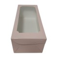 Коробка для меренгового рулету "Пудра", 330*150*120