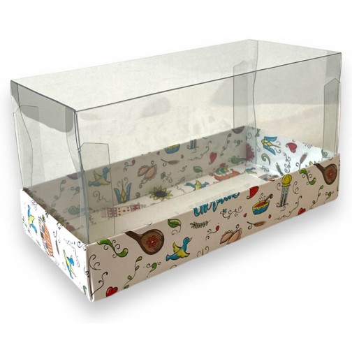 Коробка "Акваріум" патріотична, 170*80*90