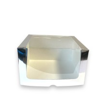 Коробка для торта "Срібло", 250*250*150мм