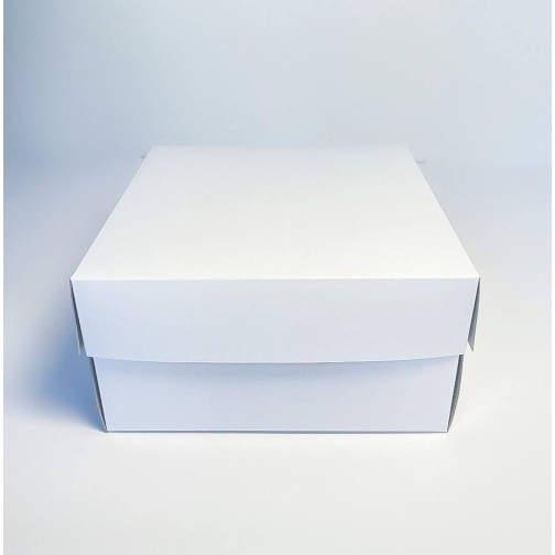 Коробка із макулатурного картону без вікна, 200*200*105мм