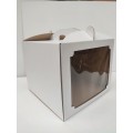 Коробка для торта з вікном, 230*230*230мм
