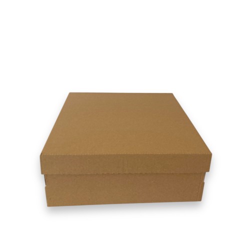 Коробка для торта без вікна бура-бура, 300*300*110мм