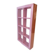 Коробка для моті на 8 шт. рожева, 258*128*35