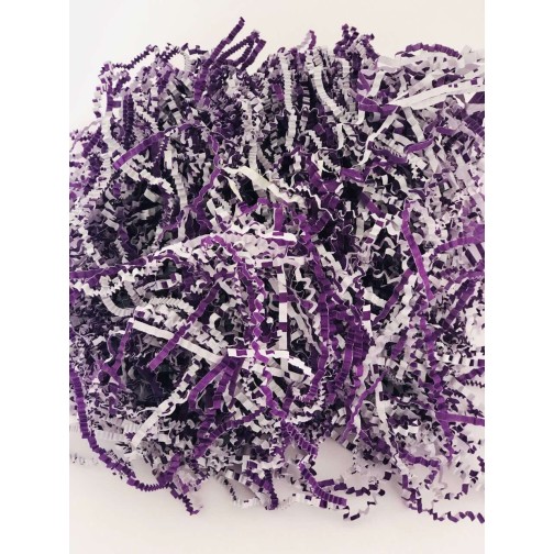 Наповнювач для коробок, темно-фіолетовий з білим