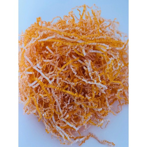 Наповнювач для коробок, помаранчево-білий