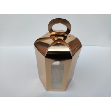 Коробка "Пасха золото", 150*180 ((діаметр 130 мм)