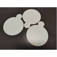 Підкладка ХДФ із вушком, діаметр 90 мм