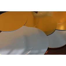 Підкладка під торт, діаметр -250 мм, золото/срібло