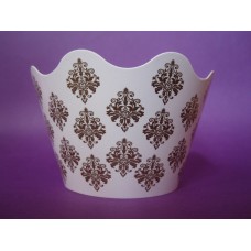 Тарталетка для капкейков "Золото - волна" Тарталетка для капкейков "Золото - волна"