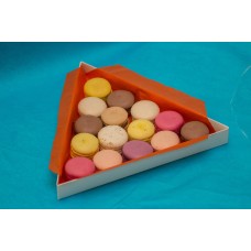 Коробка для макаронс, печива, біжутерії, 260*260*30