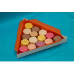 Коробка для макаронс, печива, біжутерії, 260*260*30