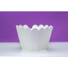 Тарталетка для капкейків "Біла - коло" Тарталетка для капкейків "Біла - коло"