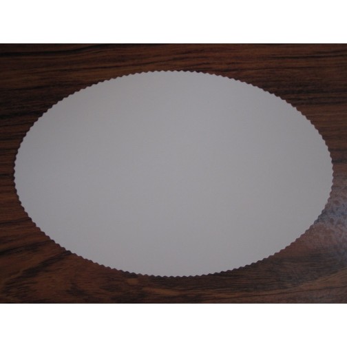 Овальна підкладка 250*160 мм, товщина 0.5 мм