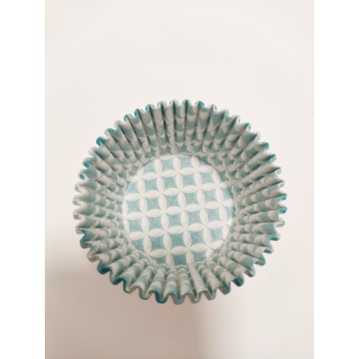 Тарталетка Бірюзові ромби, 50 штук